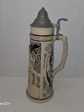 Vintage Antique 2L Reinhold Merkelbach Stein Catalog "Lovers"  #3398